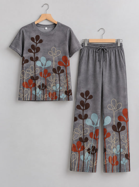 Urban Botanical Print Co Ord Set